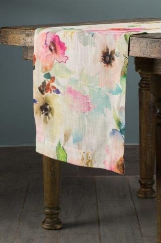 Specialty Juliette's Palette table runner